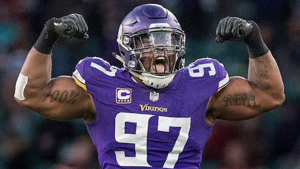 Vikings want to 'shock the world,' Griffen says