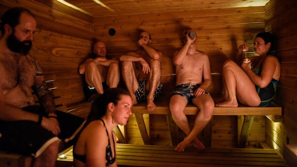 Below zero? Sweat it out in this mobile sauna
