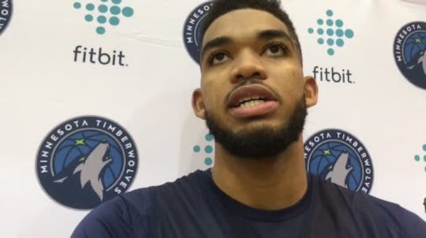 Karl-Anthony Towns speaks up after Wolves open camp in San Diego