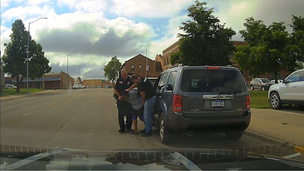 Video shows police knee, punch Minnesota motorist during arrest