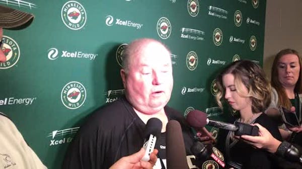 Boudreau gives update on Parise and Granlund