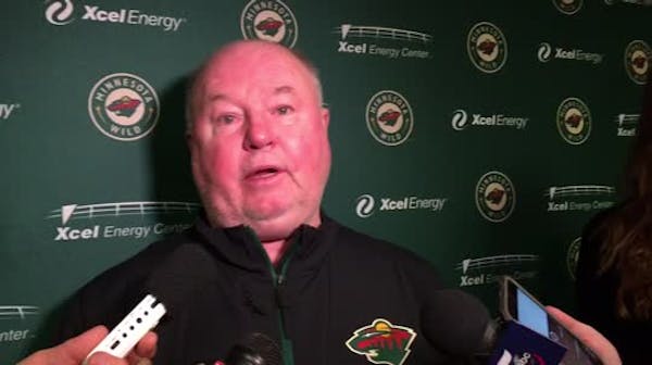 Bruce Boudreau readies Wild for Chicago