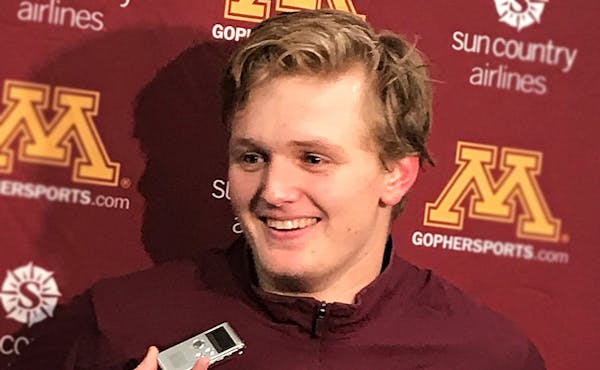 Casey Mittelstadt expects more after 'slow start' to Gophers career