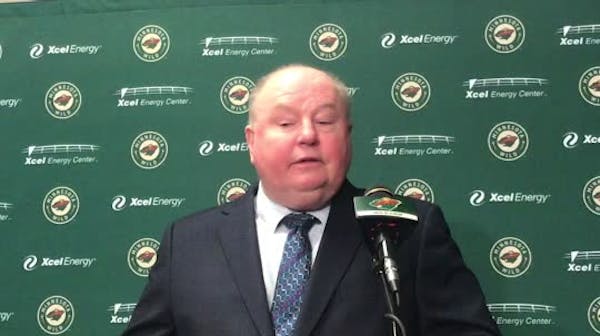 Boudreau addresses Wild's home victory over Vegas