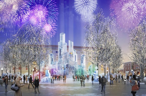 St. Paul Winter Carnival announced plans to build ice castle
