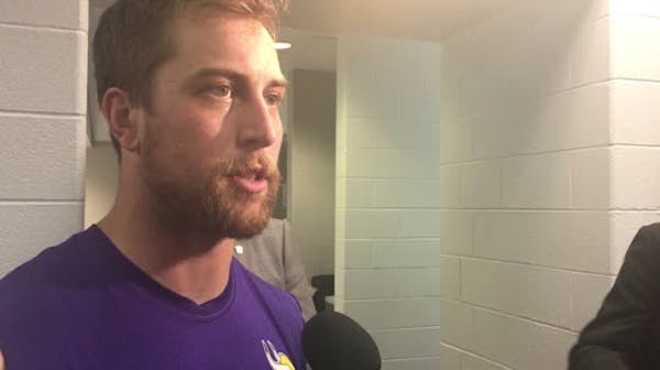 Vikings' Thielen: Defense bailed us out at times