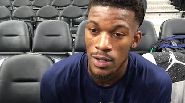 Jimmy Butler, Wolves ready for opening night in San Antonio