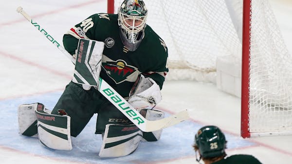 Goalie Dubnyk injured in shootout win over the Flames