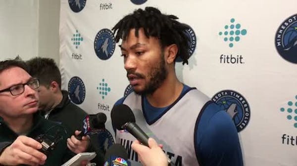 Derrick Rose talks about joining the Wolves for stretch run