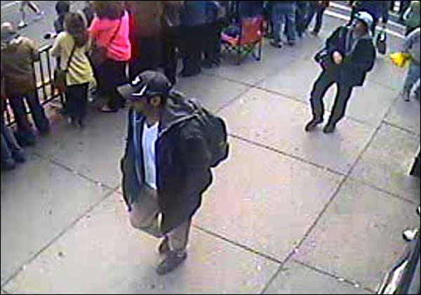 FBI releases photos, video of 2 suspects in Boston bombing