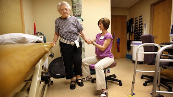 Dolores Braun is learning to walk, at 78