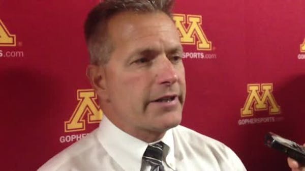 Postgame video: Gophers hockey coach Don Lucia