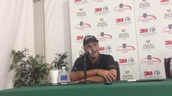 Rocco Mediate on his round with Jesse Ventura