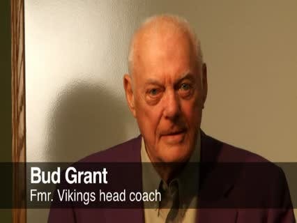 Former Vikings coach Bud Grant described the former ammunitions plant in Arden Hills as the perfect spot for the team.