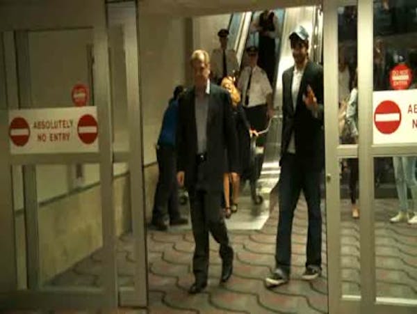 Video: Ricky Rubio arrives in Minnesota