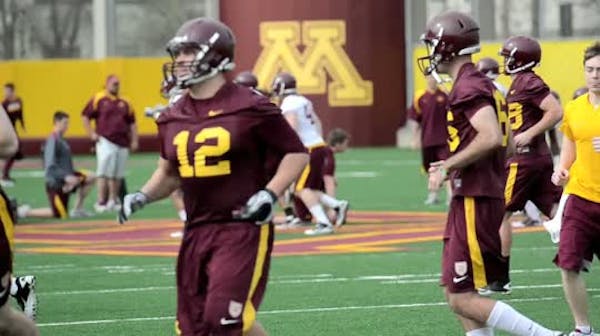 Kill optimistic at first Gophers spring practice