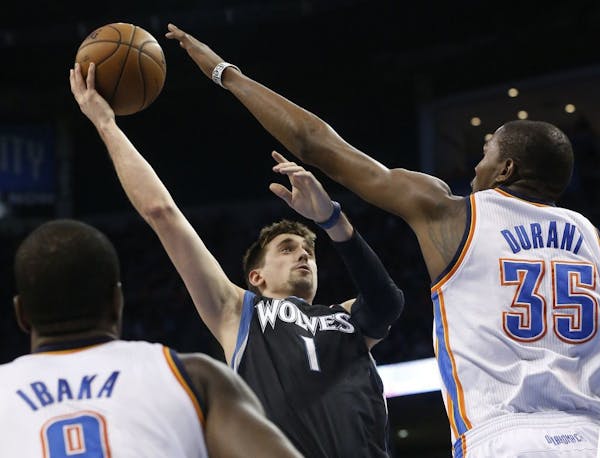 Wolves allow season-high 127 points in loss to Thunder