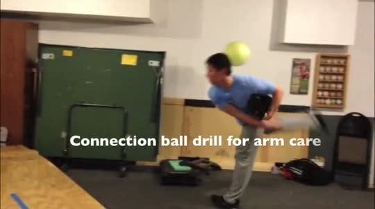 A look at Rochester Century High School pitcher Mitch Brown training methods.
