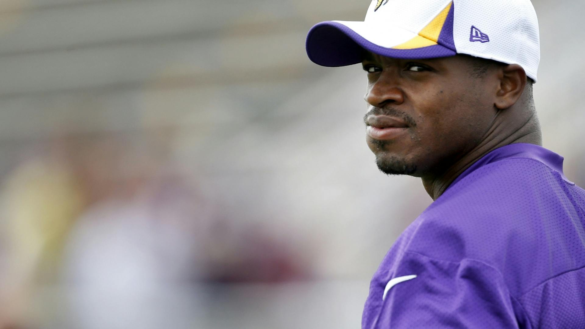 Vikings running back Adrian Peterson said he is looking forward to HGH testing in the NFL. "I can't wait until they draw my blood," he said.