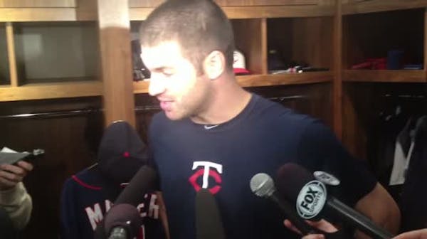 Mauer reflects on loss, looks ahead to White Sox