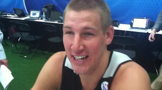 Former Gopher Colton Iverson talks about the NBA draft.