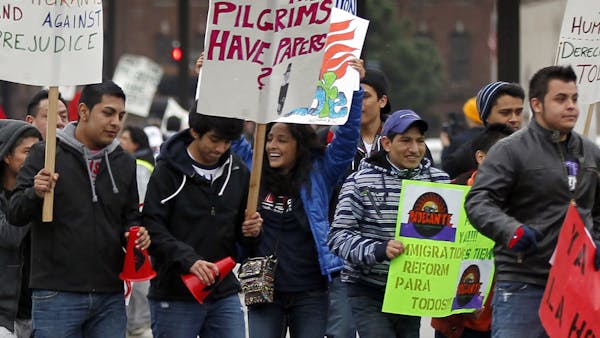Immigrants rally for immigration reform