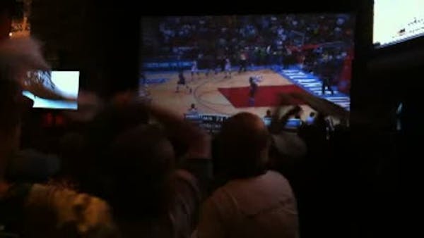 Lynx fans watch final seconds of WNBA finals