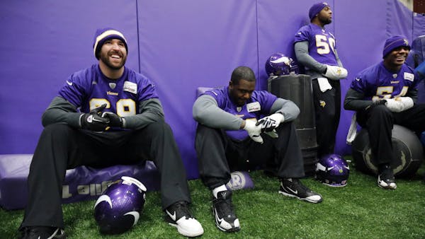 Vikings prepare for cold, windy football
