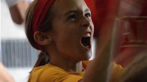 Young soccer players celebrate U.S. gold
