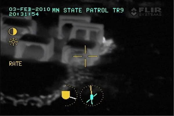 State Patrol uses infrared to capture suspect