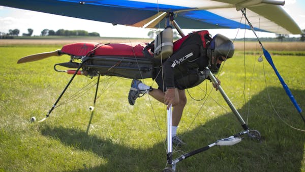 Hang gliding: A flying machine