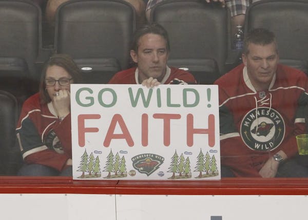 Souhan: Be careful what you wish for, Wild fans