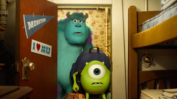 Review: 'Monsters University': Mike and Sully are back