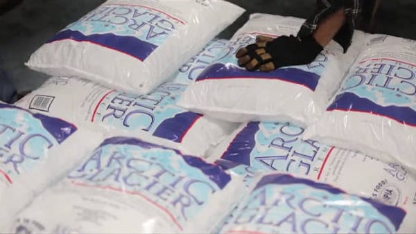 Demand for ice increases as temperatures soar