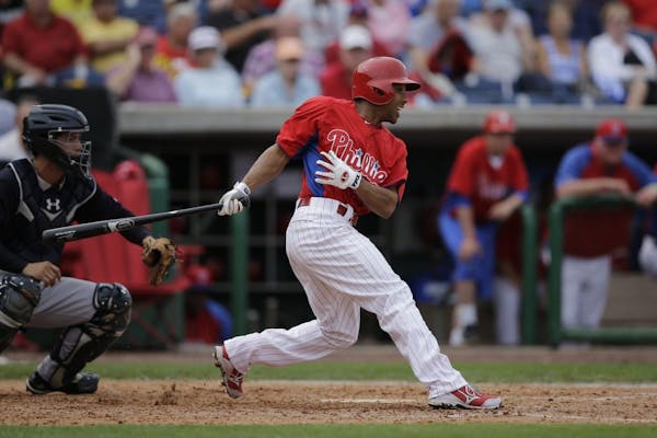 Ben Revere thanks the Twins