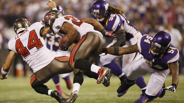 Vikings 'lay an egg' at home against Bucs in prime time
