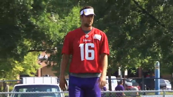 Access Vikings: How long will Cassel be content as No. 2?
