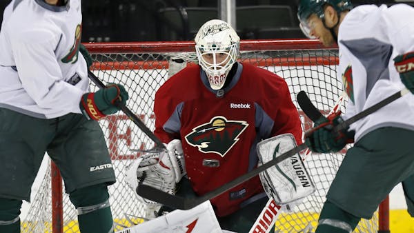 Wild's Harding stays on task with Game 2 in Chicago on deck