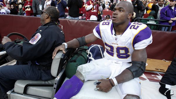 StribCast: Vikings return to site of Peterson's knee injury
