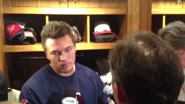 Vance Worley after his Twins debut