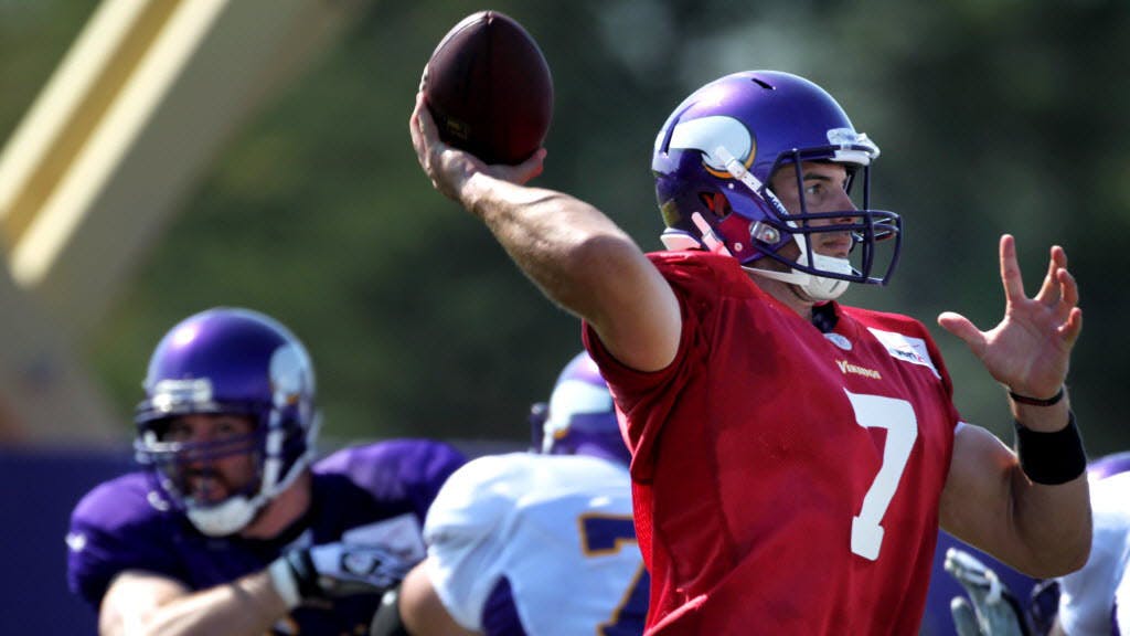 Vikings quarterback Christian Ponder emerged as the team's leader this training camp and has been more relaxed on the field.