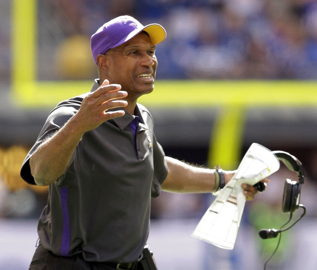 Vikings coach Leslie Frazier is bothered by the Vikings' defensive ineptitude in the final two minutes against the Colts on Sunday.