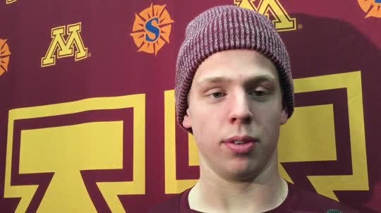 Junior defenseman Mike Reilly said the Gophers are hoping to build off last weekend's much-needed sweep of ranked Michigan.