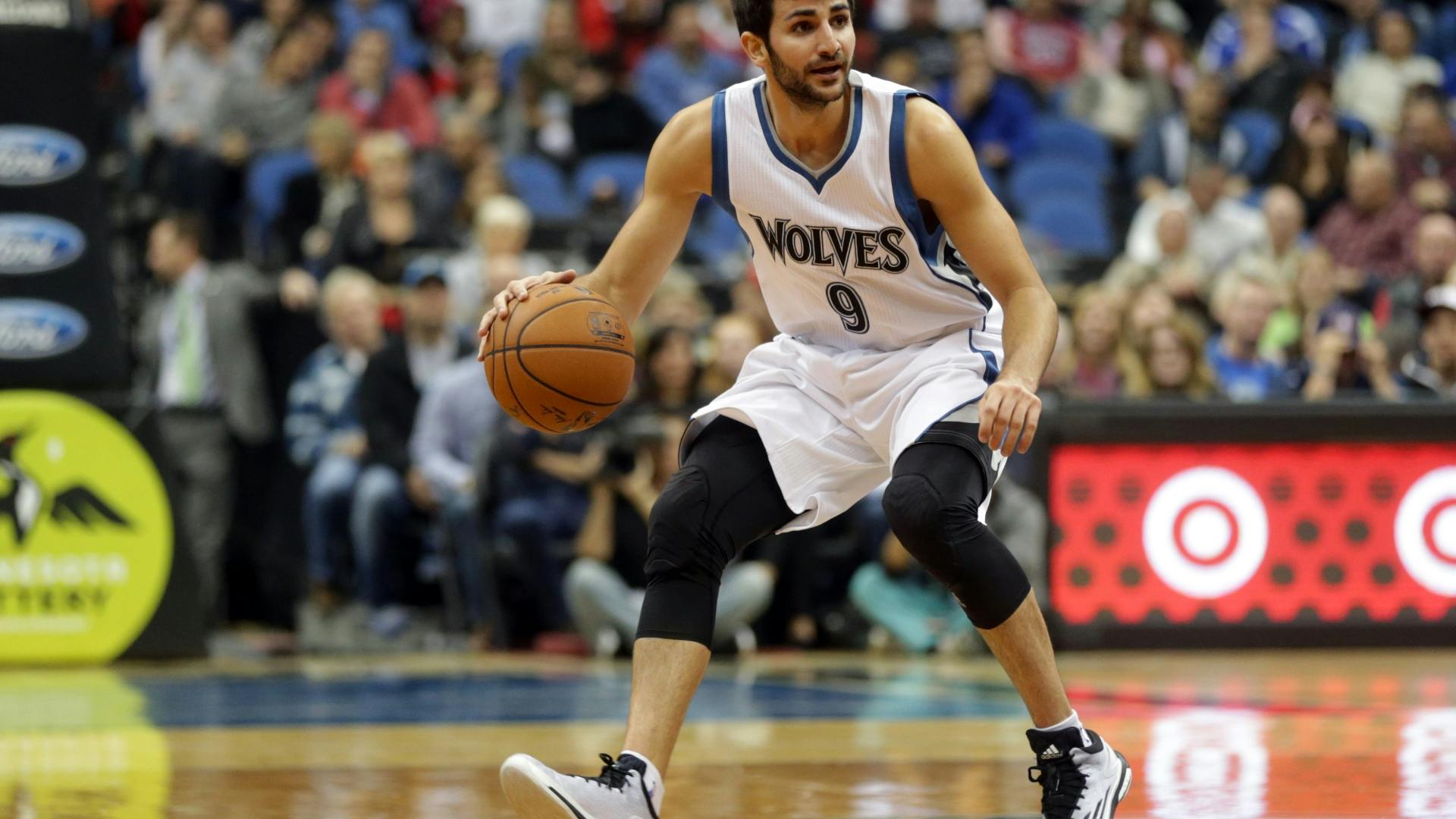 Ricky Rubio left Friday's 112-103 overtime loss at Orlando after a frighteningly ankle injury just before halftime that the team calls a sprain.