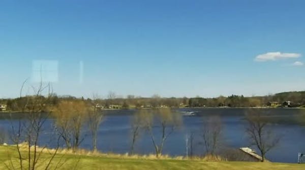 Time lapse video of ice out at Bone Lake