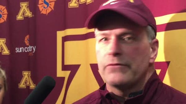 Gophers hockey well-aware of what's at stake this weekend