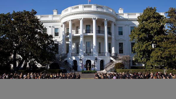 Gophers women's hockey team honored at White House