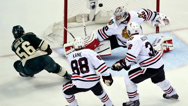 Wild climbs back into series with four-goal 3rd period burst