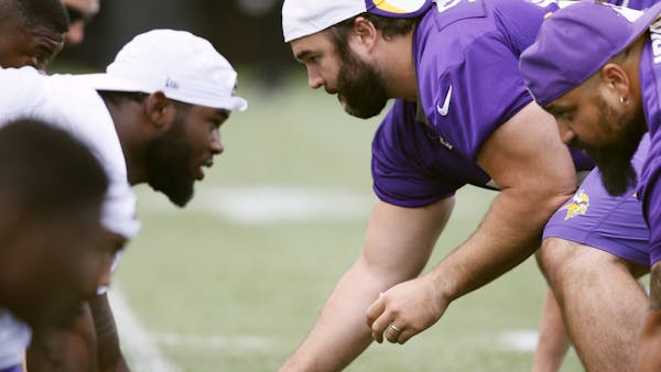 For Vikings, success hinges on improved offensive line play