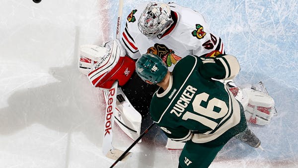 Wild's strong effort at home isn't rewarded against Chicago